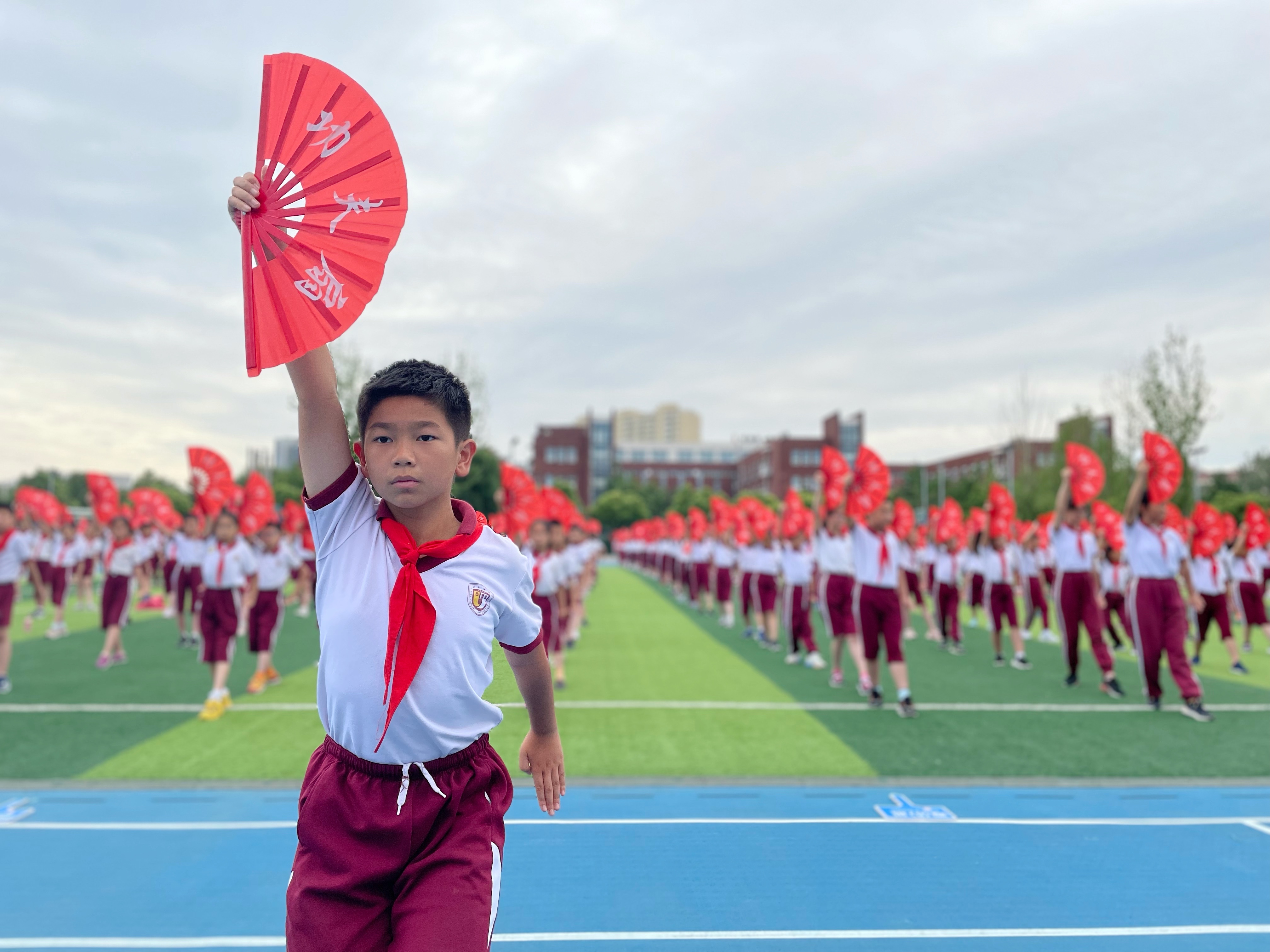 【小学·活力课间操】我校小学体育组创编“花式课间操”——国学功夫扇-北京外国语大学附属外国语学校